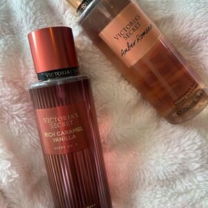 Victoria's Secret Rich Caramel Vanilla Fragrance Mist in Rose Copper Tone